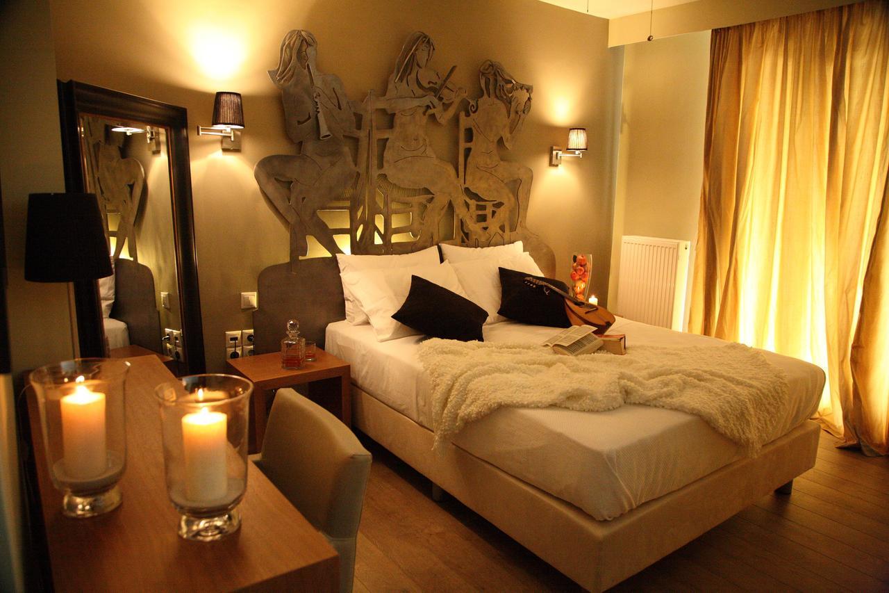 Hotel Mousiko Pandoxeio Steni Dhirfios Pokój zdjęcie